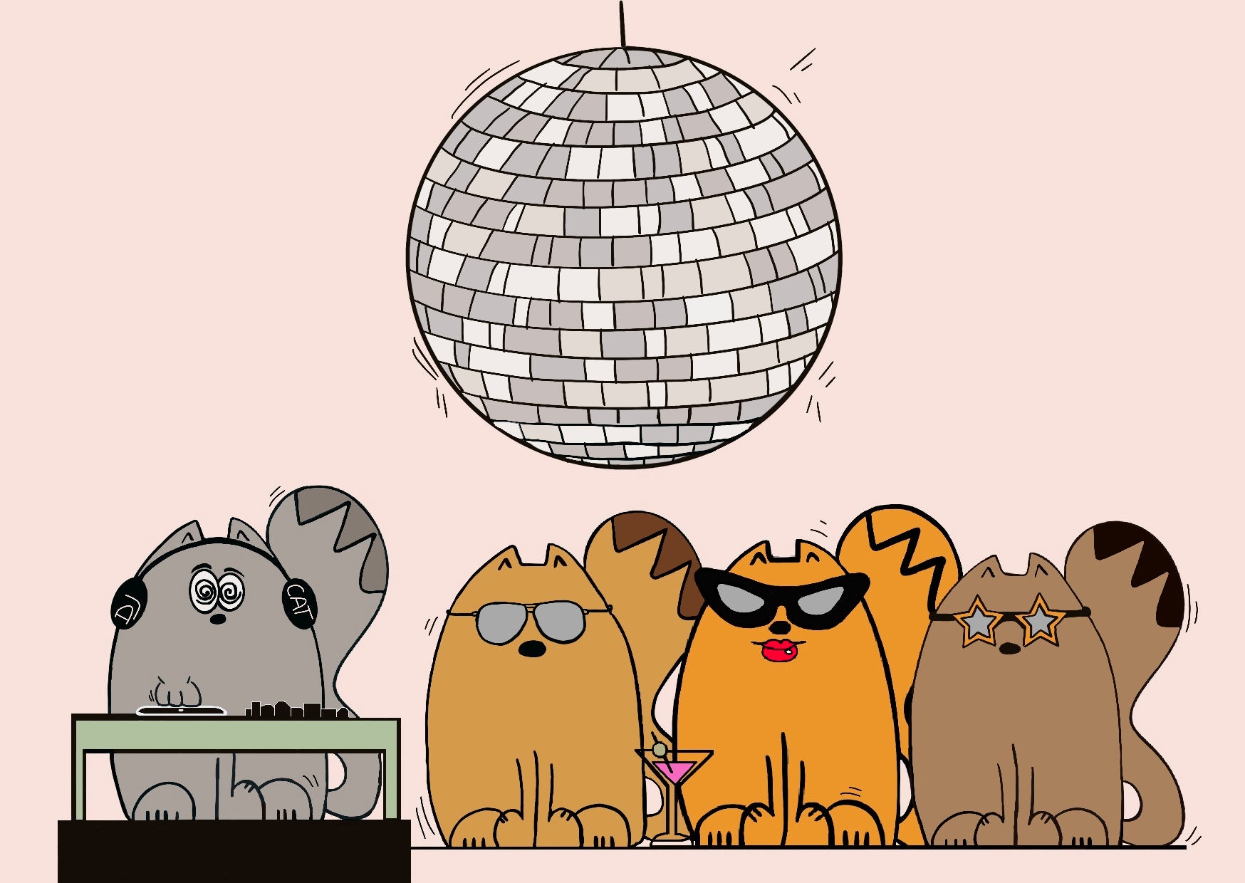 tante poes loves a good party!