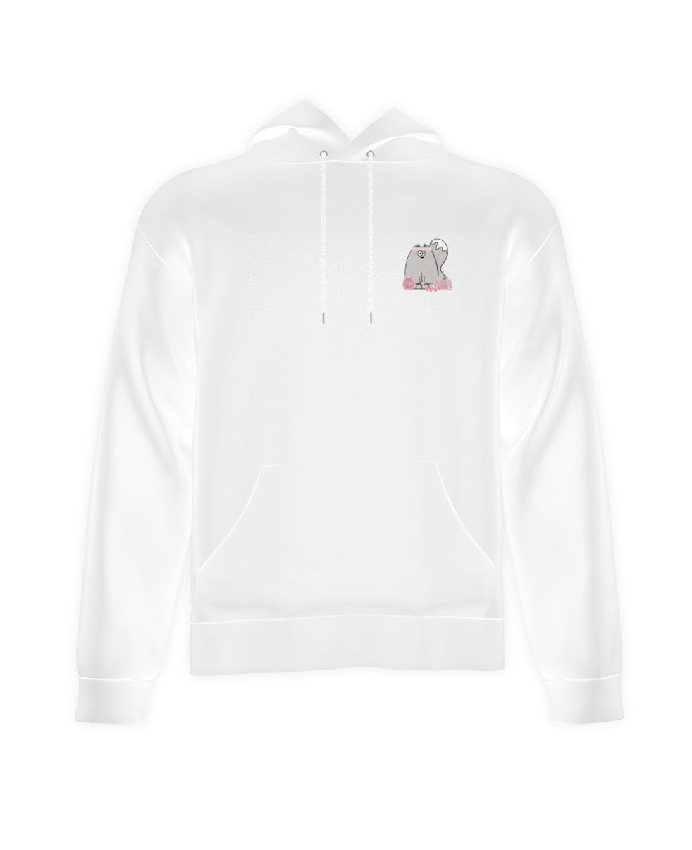 Super comfy tante poes "Cat Gym" hoodie