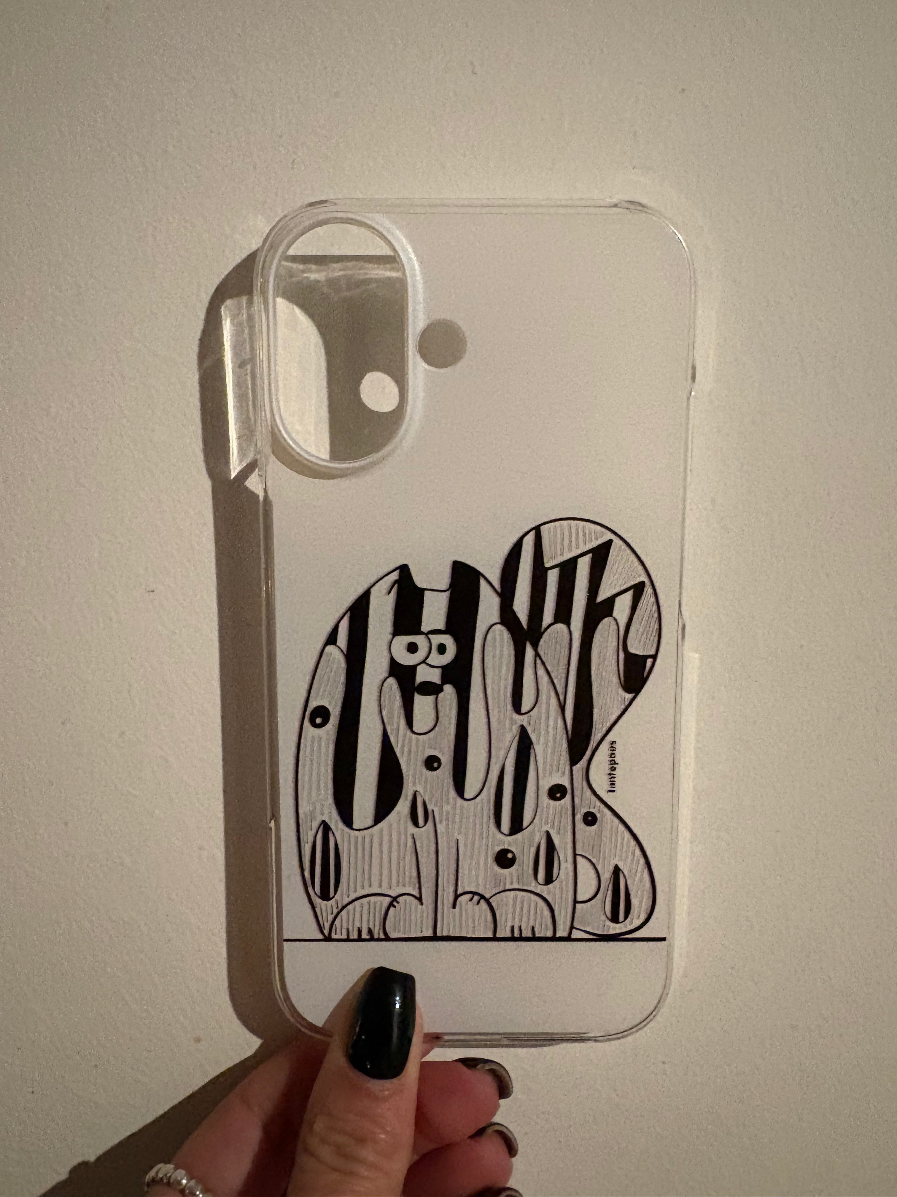 tante poes iPhone Hard case. Cute, tough and impossible to ignore!