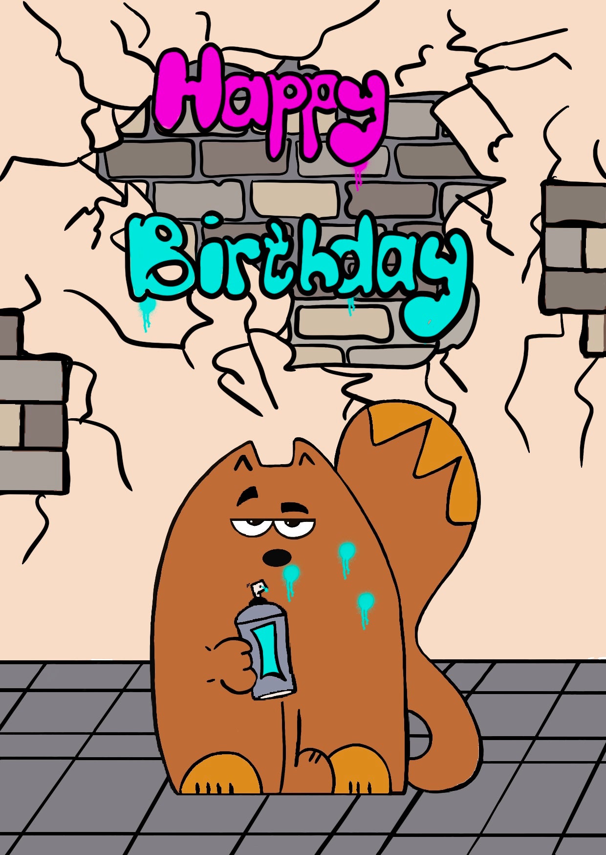 Set tante poes loves a good party!