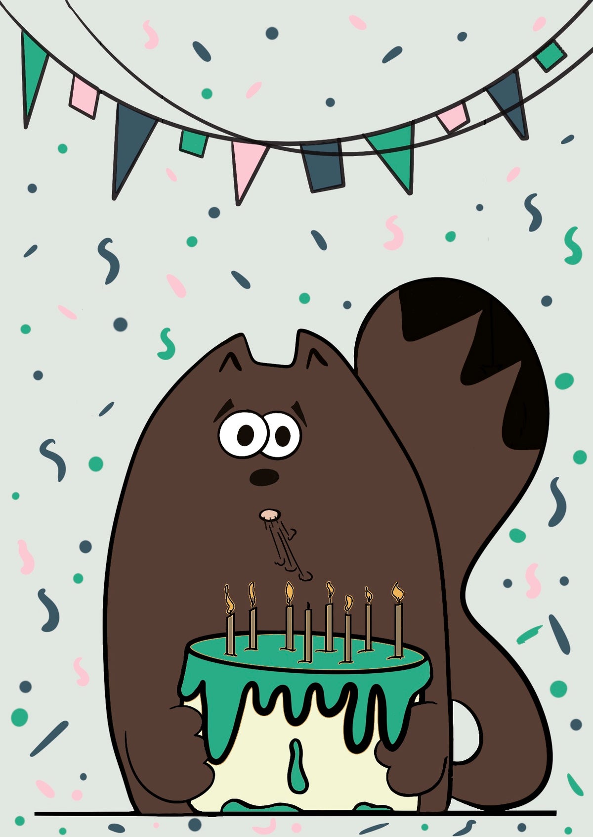 Happy birthday Confetti!