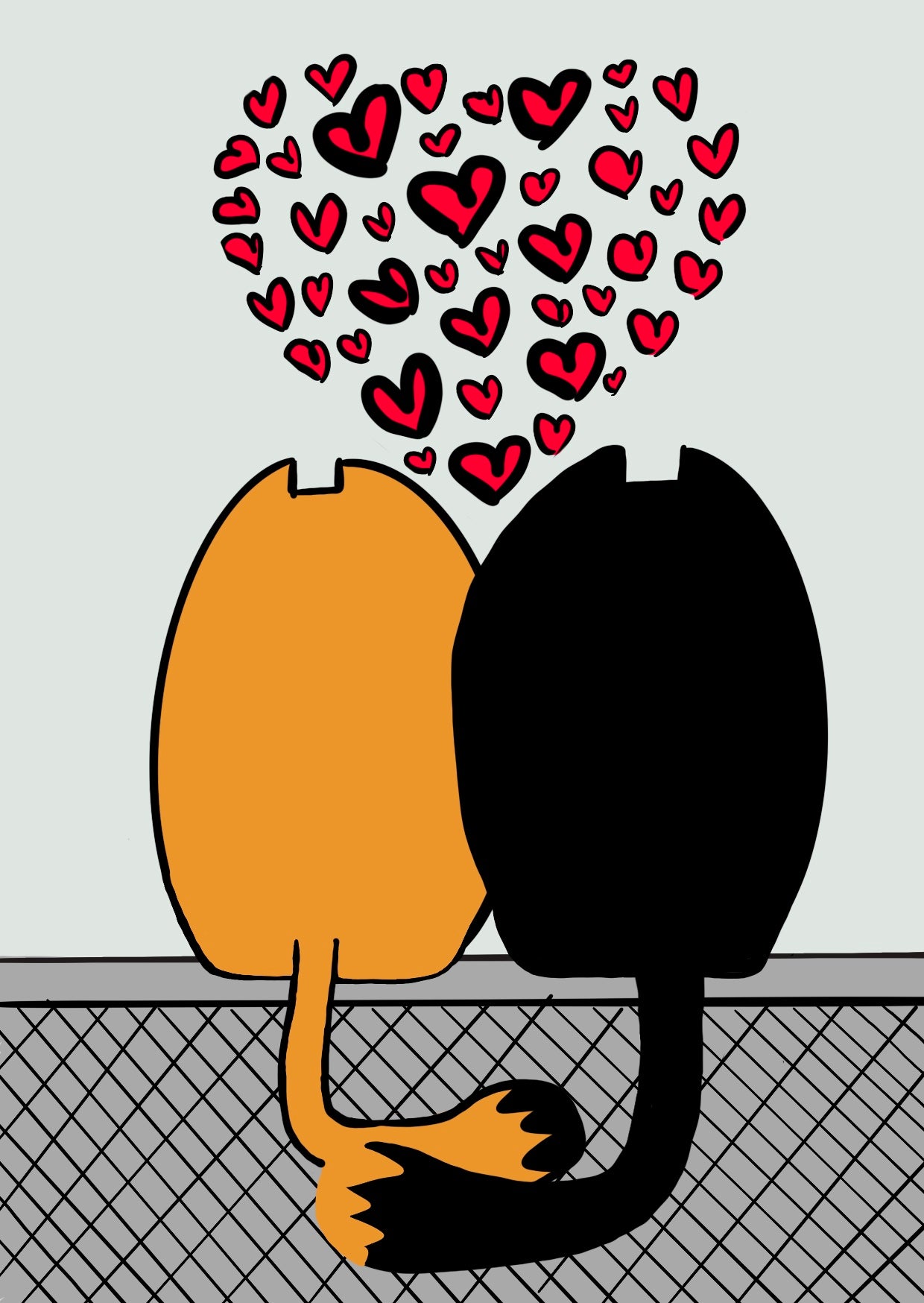 In love with you!