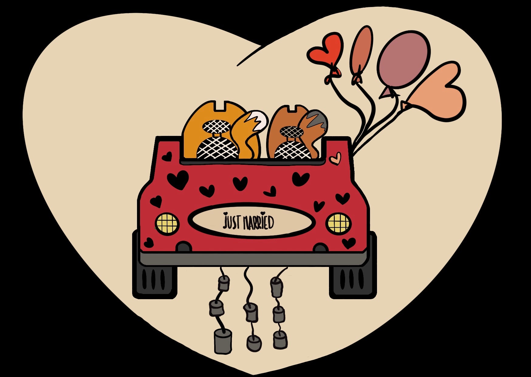 Just married!