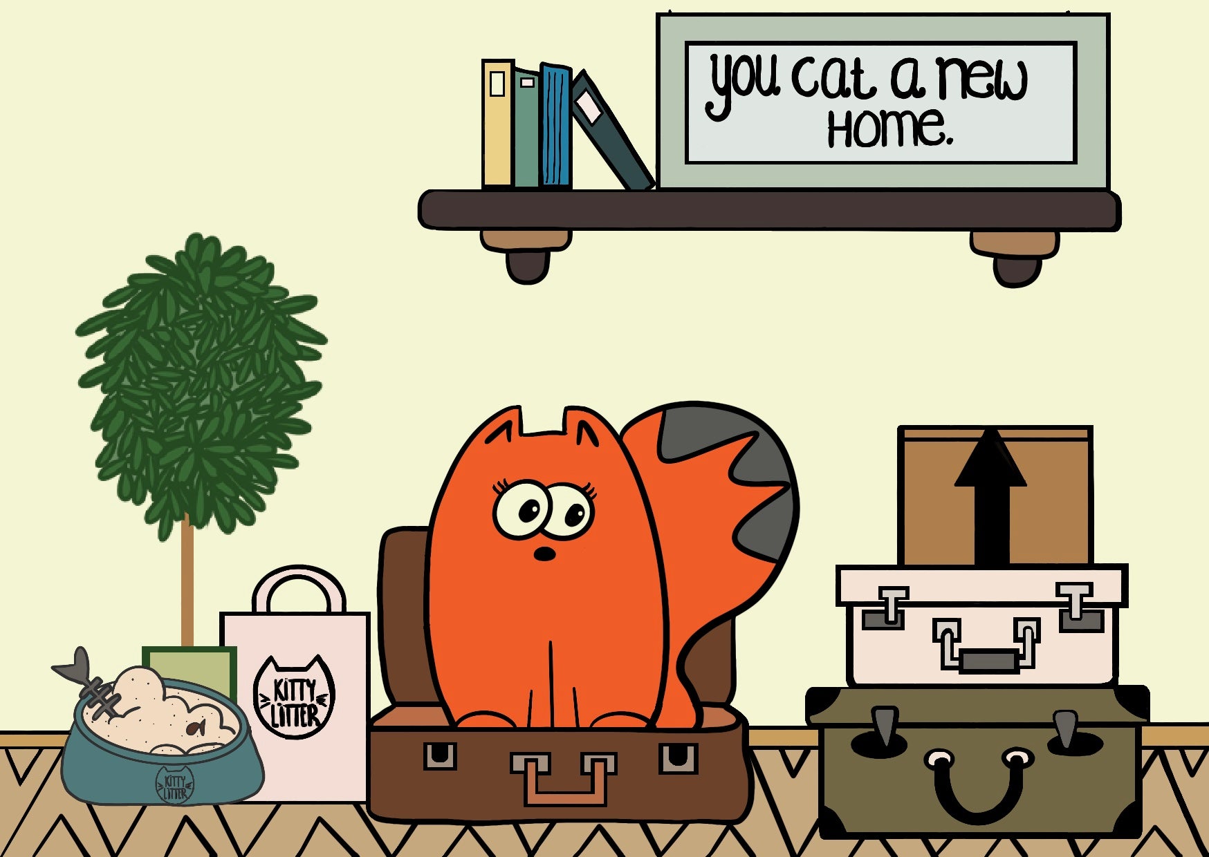 You cat a new home!