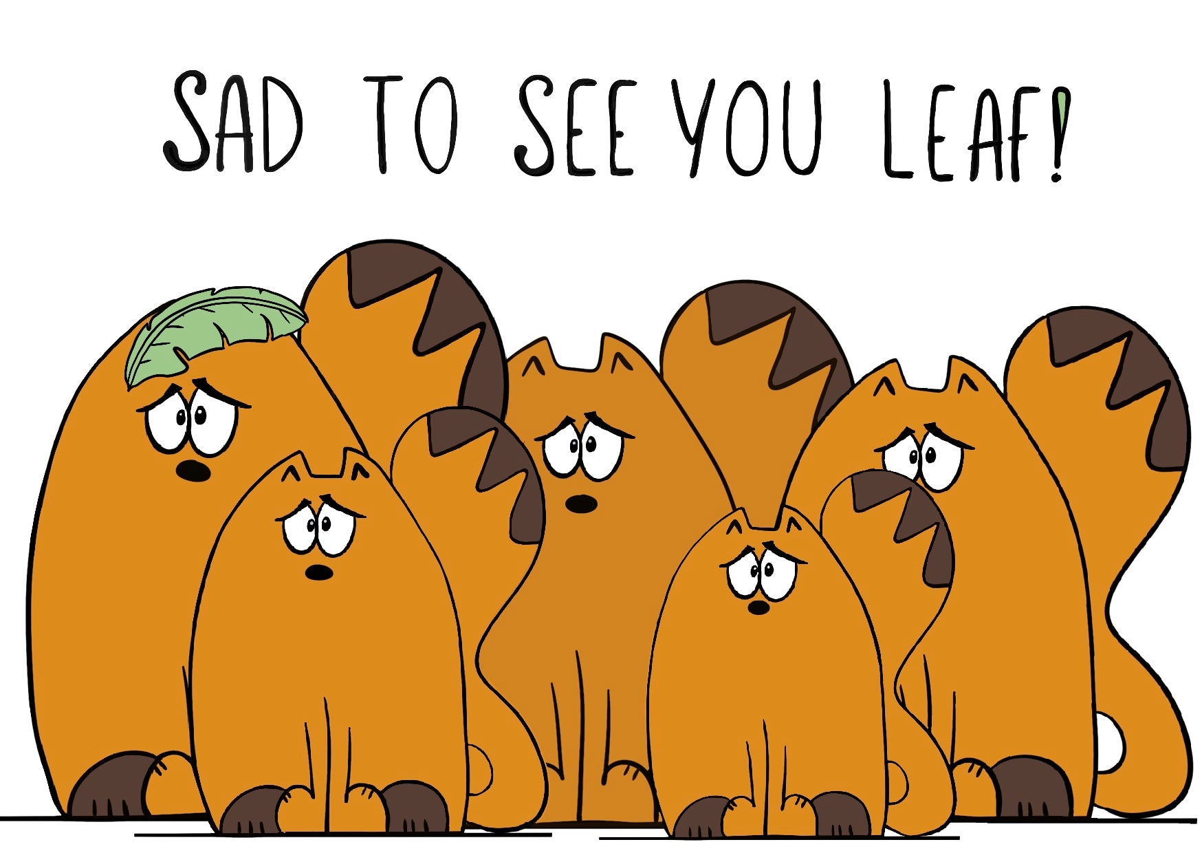 tante poes is feelling said that you are leaving