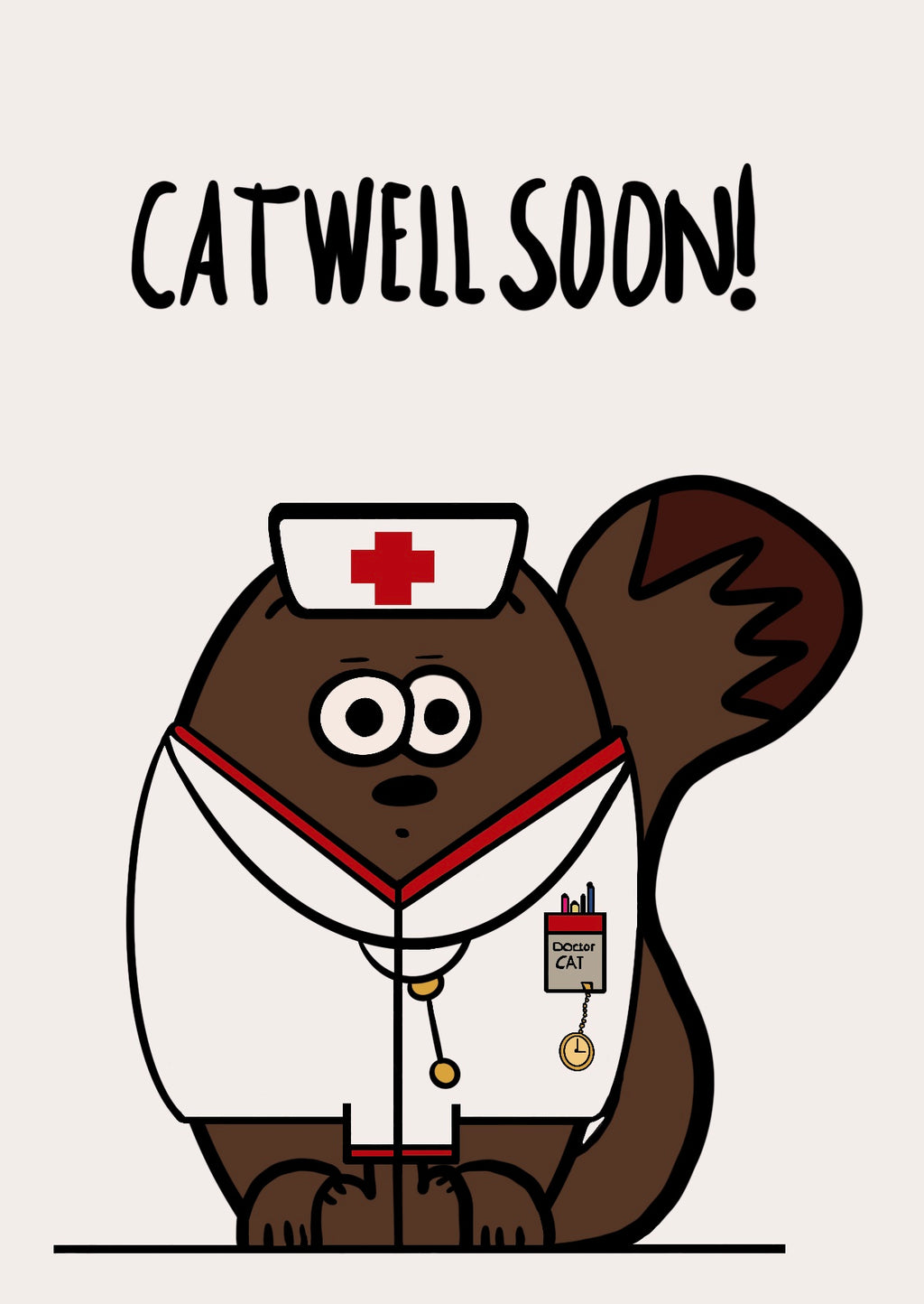 Set tante poes wiches you a Cat well soon