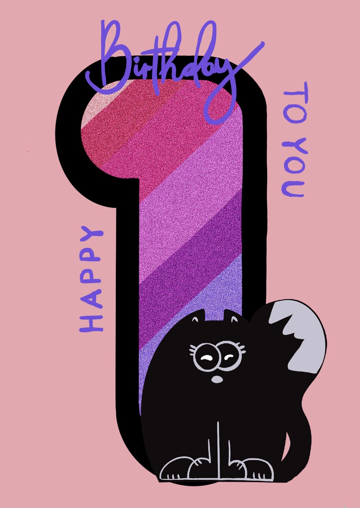 My first birthday!