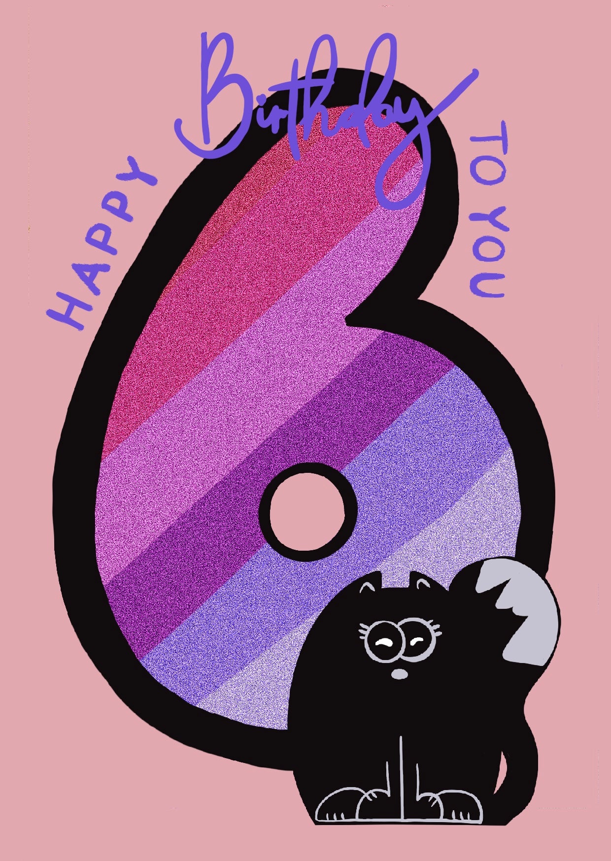 My sixth birthday!