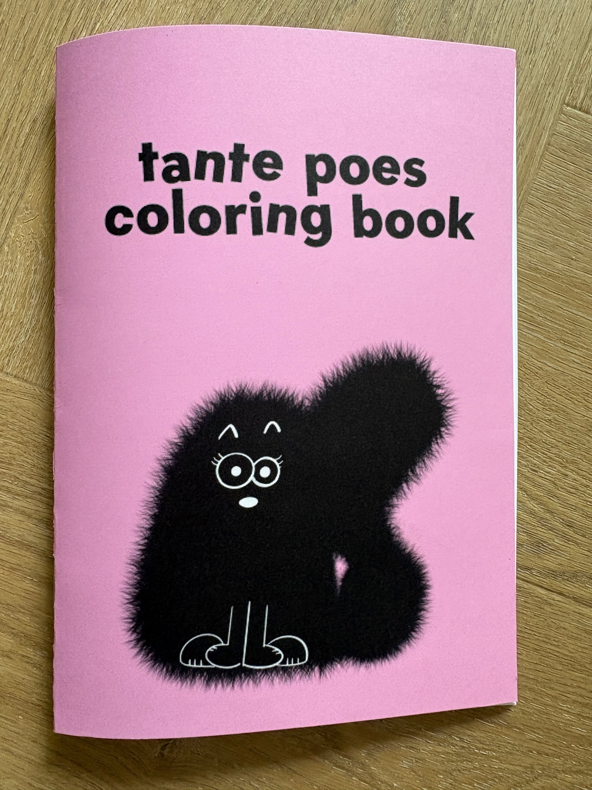 tantepoes coloring book