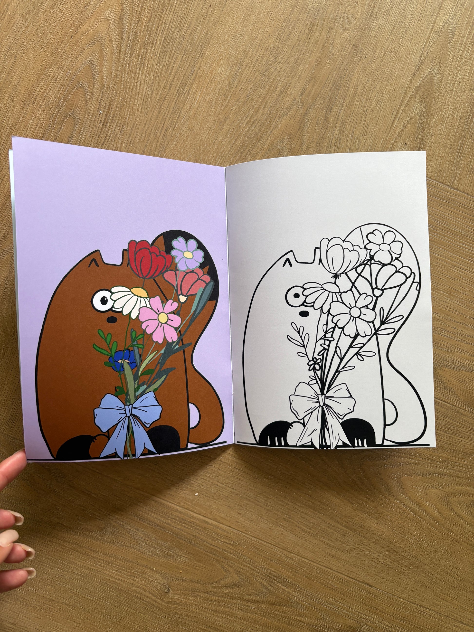tantepoes coloring book