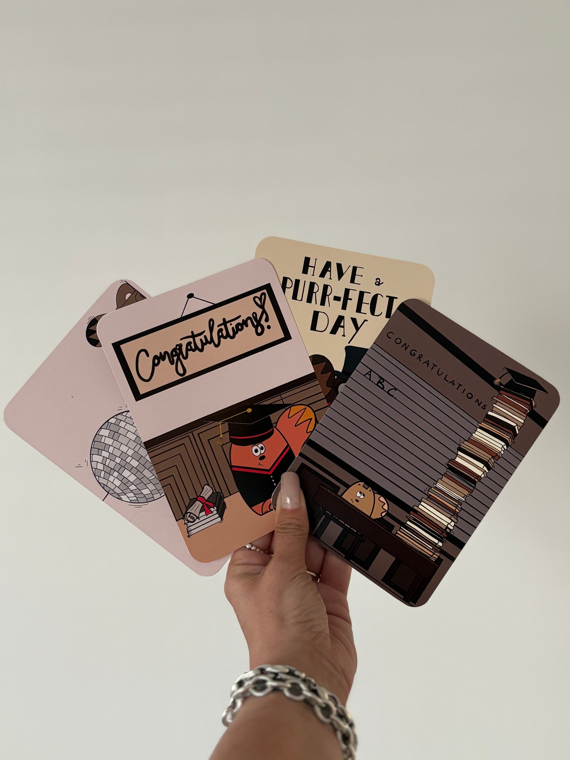 Set of Celebration cards