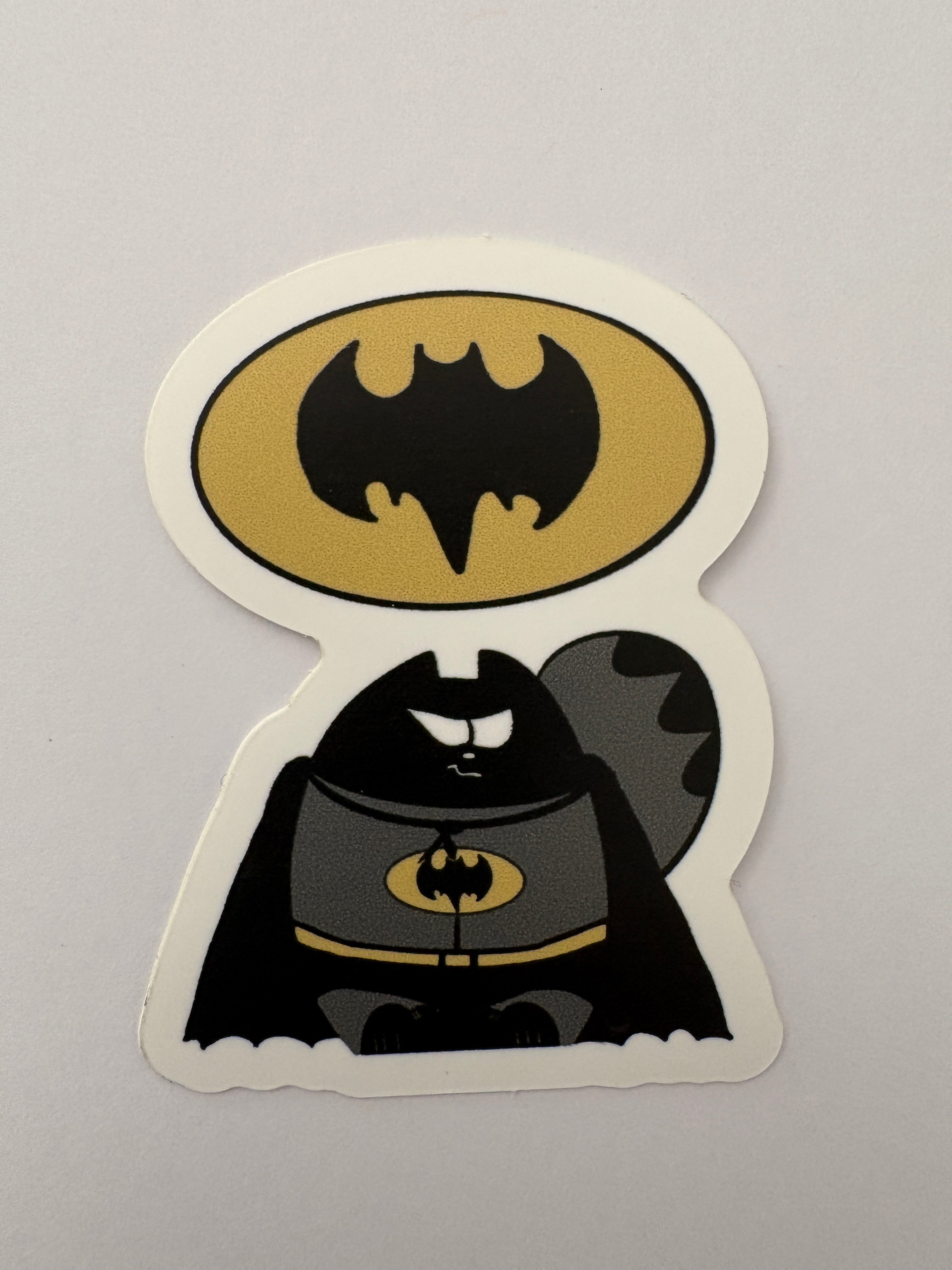 Sticker Catman "see you in the catcave!"