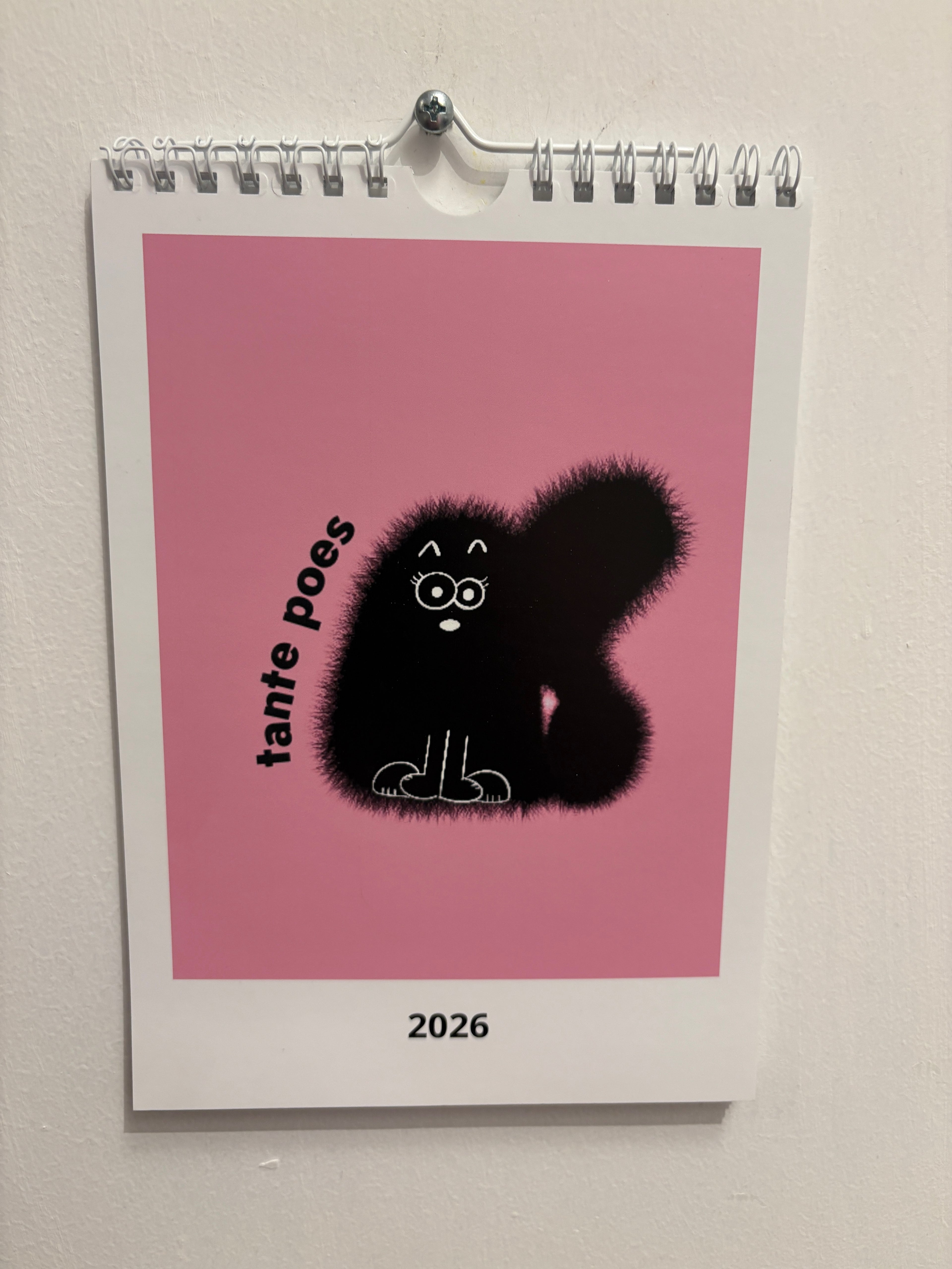 tante poes made a purr-fect birtday calendar!