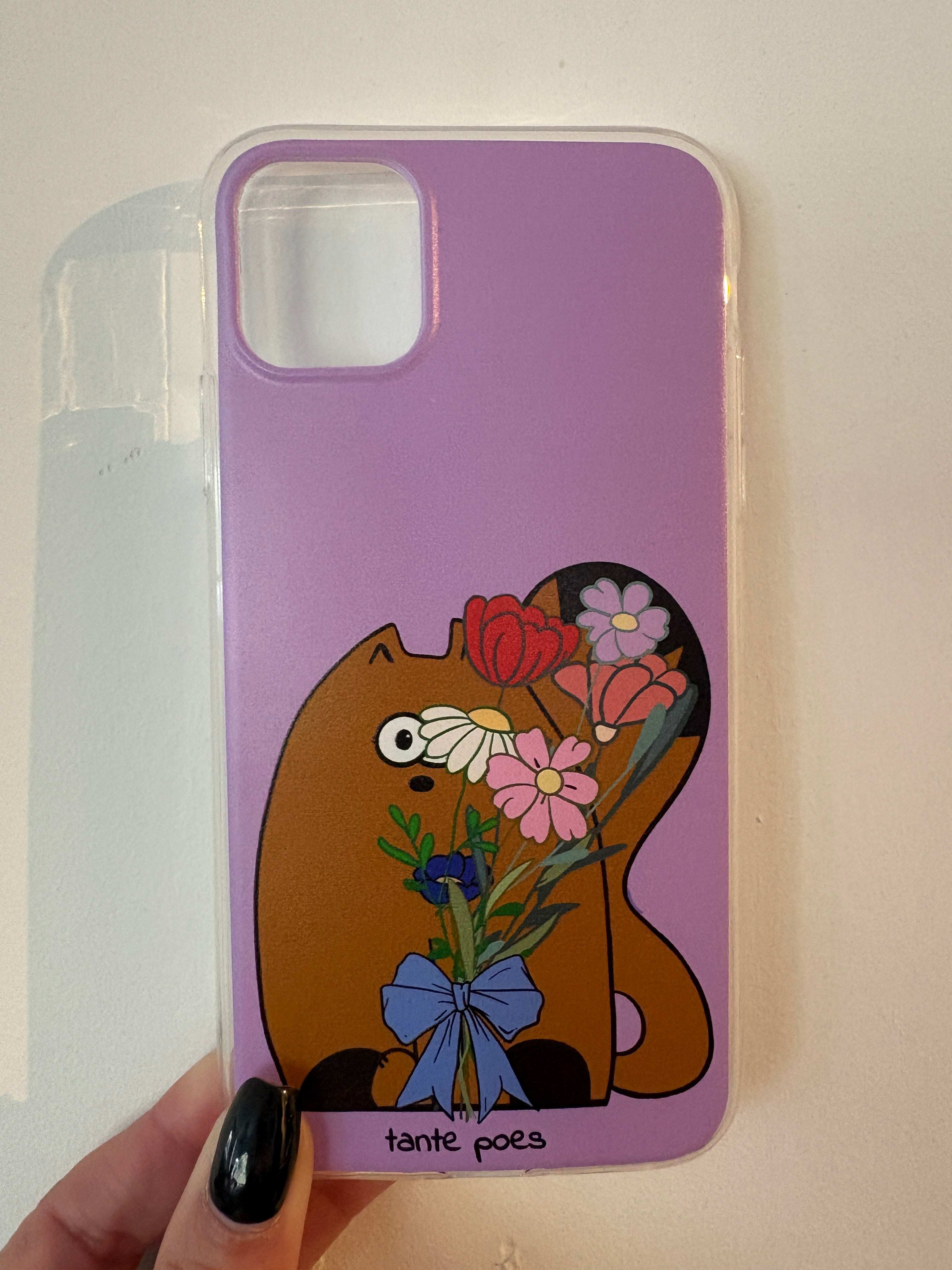 tante poes iPhone Soft case. Cute, tough and impossible to ignore!