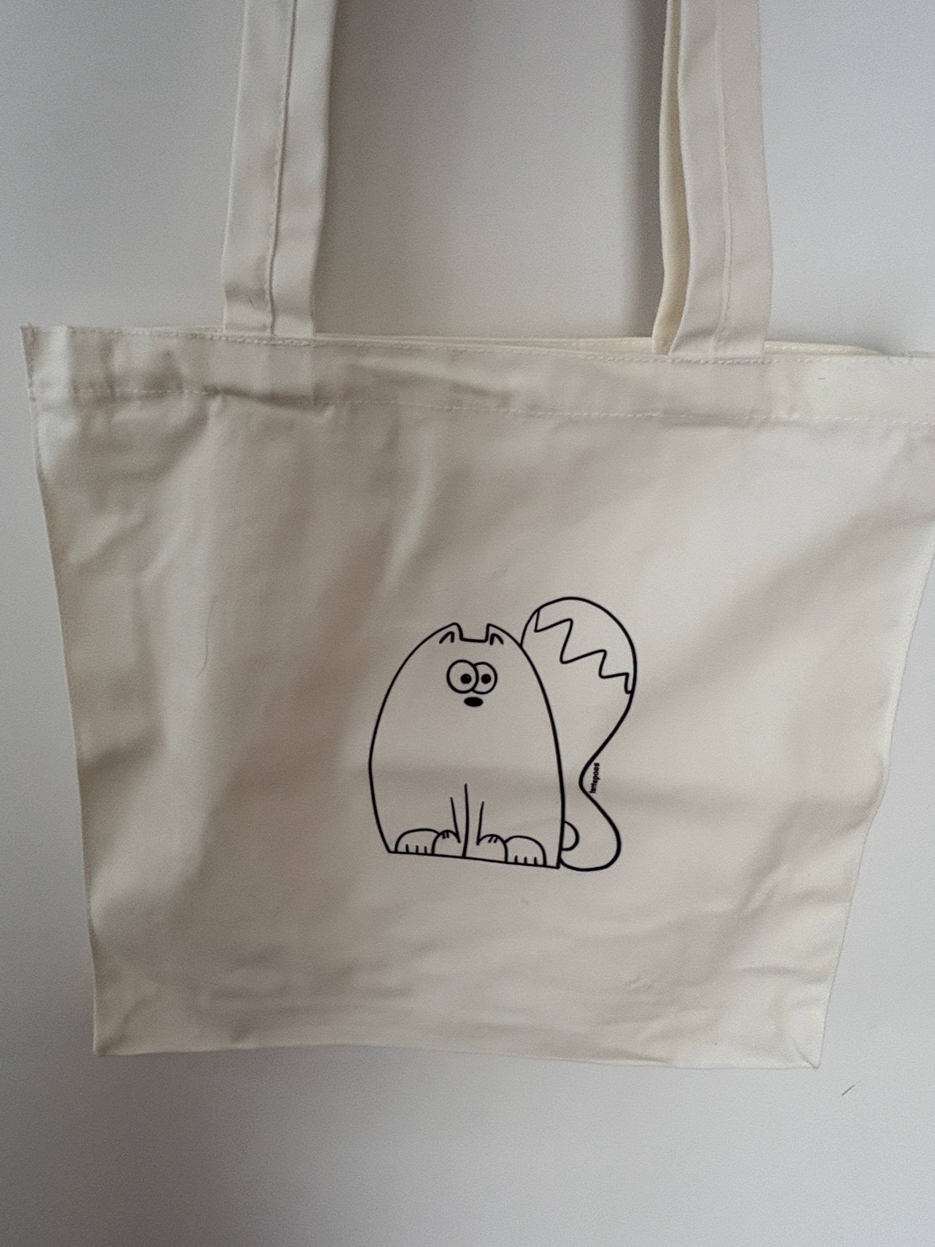 Tote bag tante poes