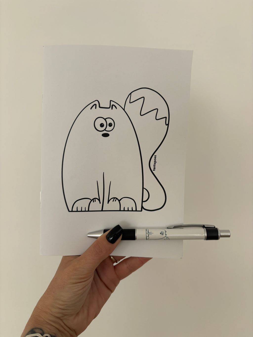 SOLD OUT, but you send me a email. Notebook with or without pen!